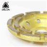 Edging Grinding Wheel Disc V Shape Double Row