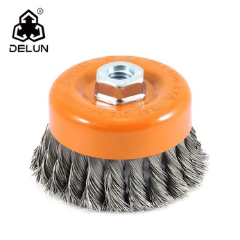 Bàn chải Cốc dây thắt nút thắt nút 4inch