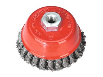 Kim loại Bàn chải Kim loại Bàn chải Kim loại thắt nút thắt