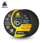 DELUN Thương hiệu 230mm Đĩa cắt thép 9 inch Bánh xe mài mòn nhôm oxit phẳng tròn